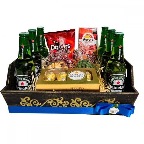 Cesta Masculina Boteco em Casa